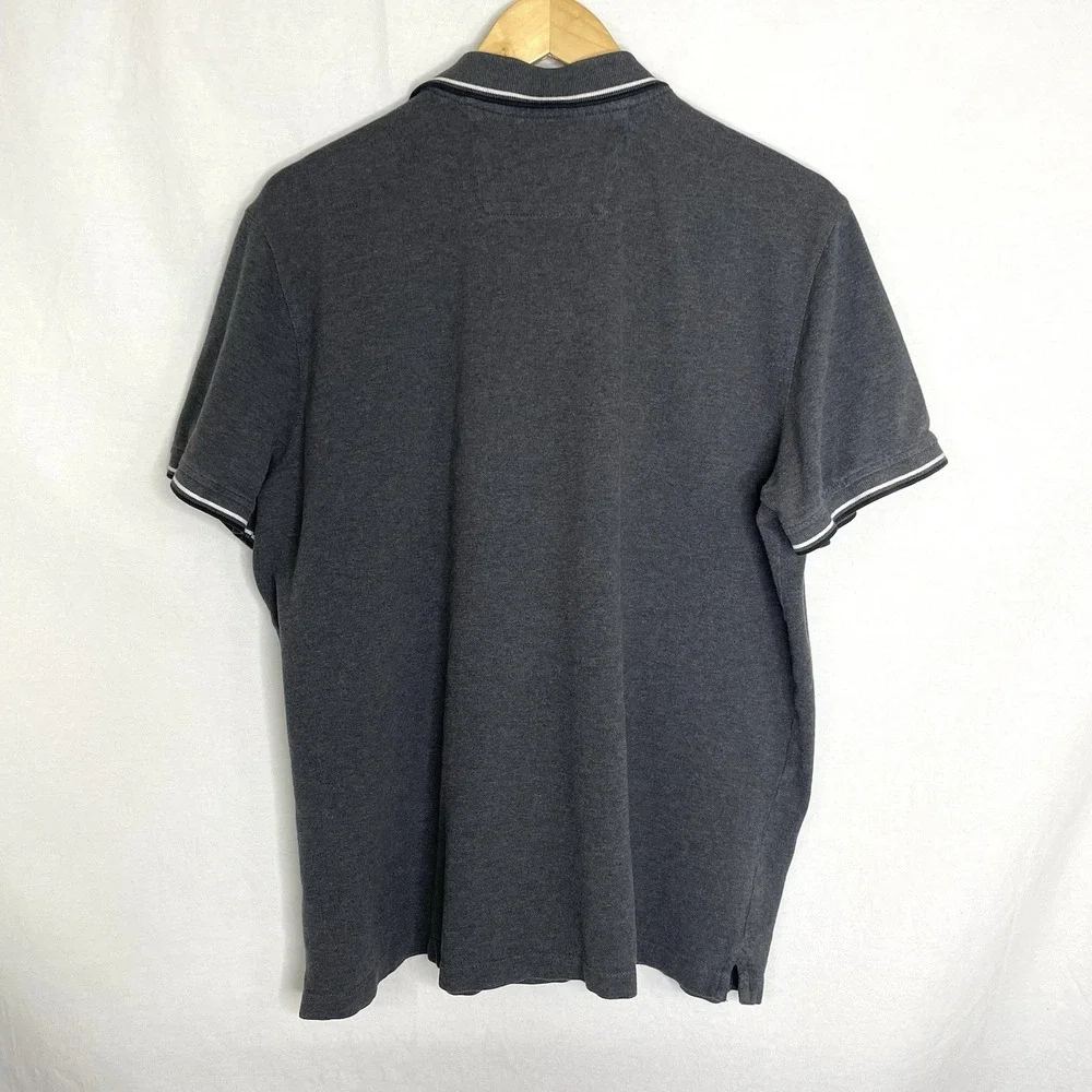 Banana Republic Pique Polo Shirt Mens Extra Large XL Organic Cotton